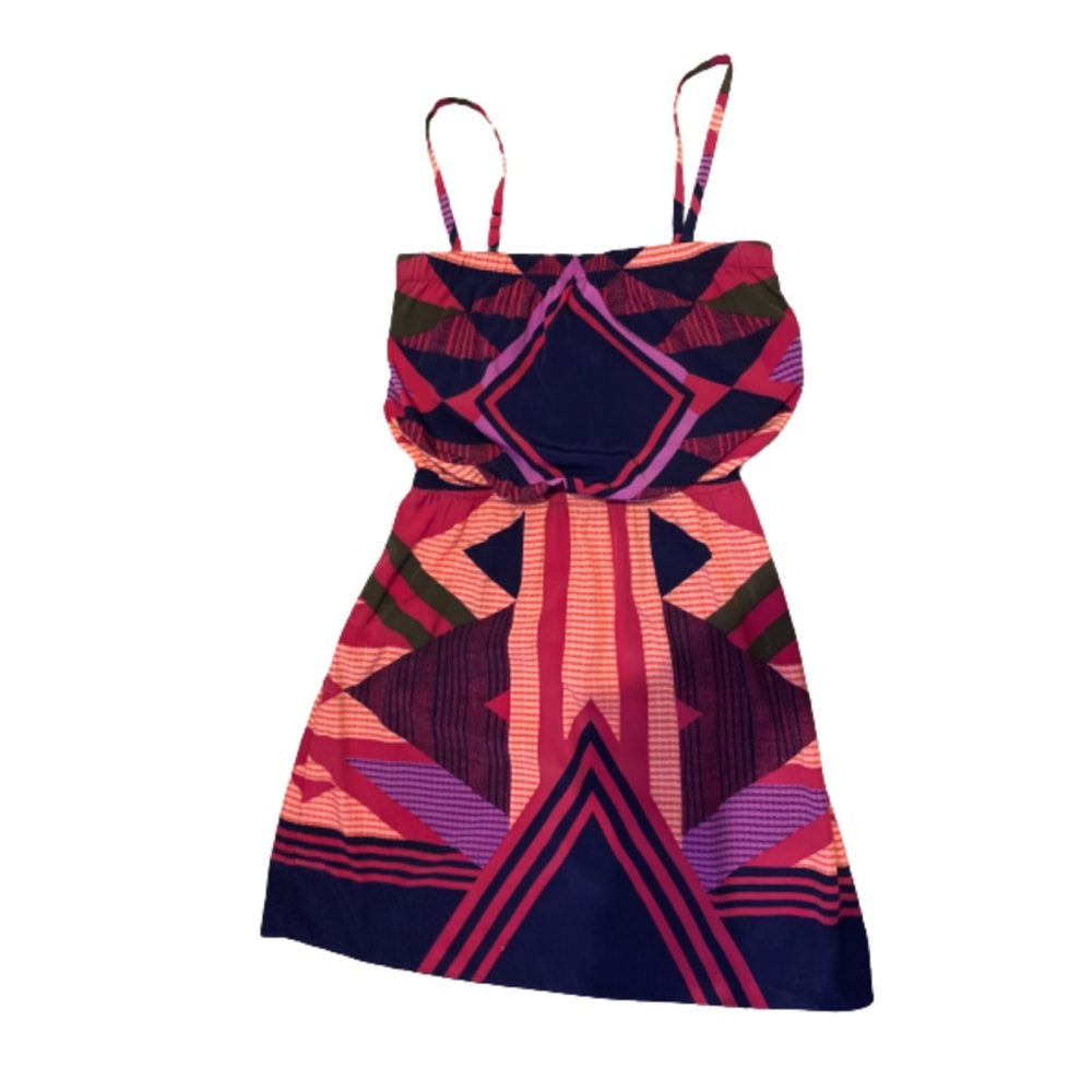 Off the shoulder colorful dress